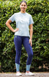 BARE Performance Riding Tights - Oxford Neon Blue